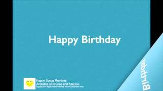 Happy Birthday (Slower) Lyrics Video