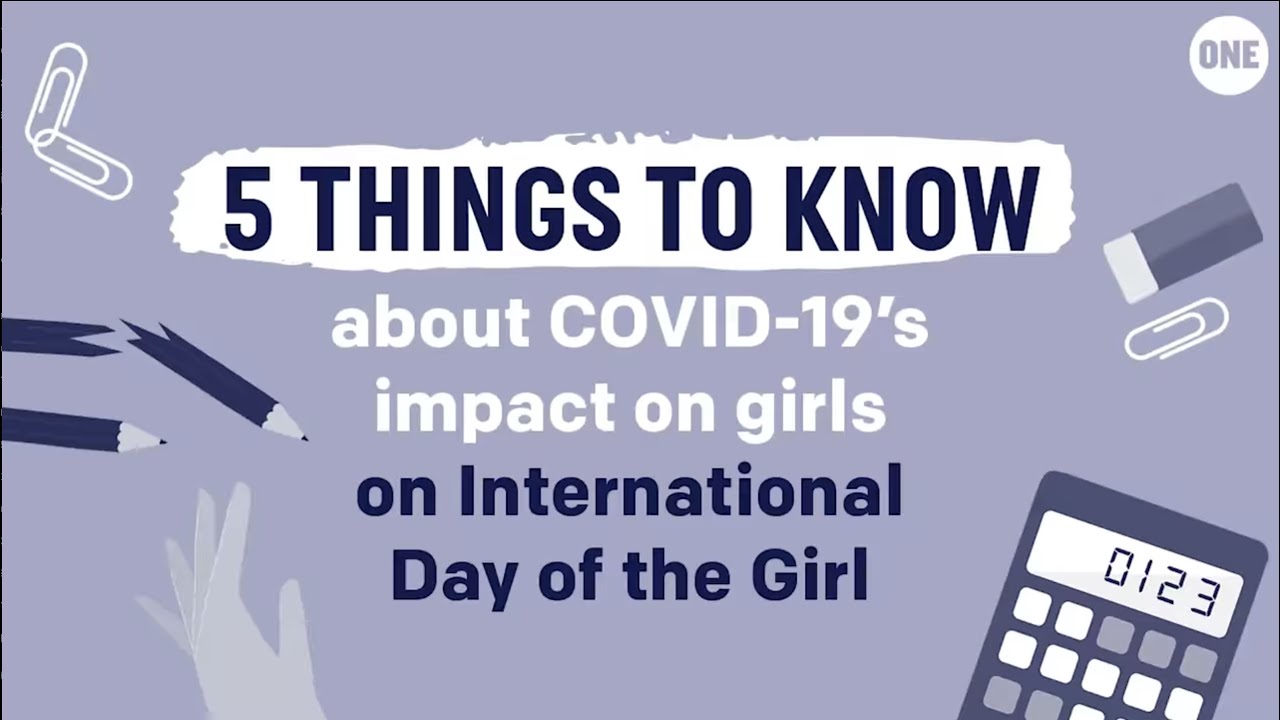 How is COVID-19 impacting young women and girls around the world?