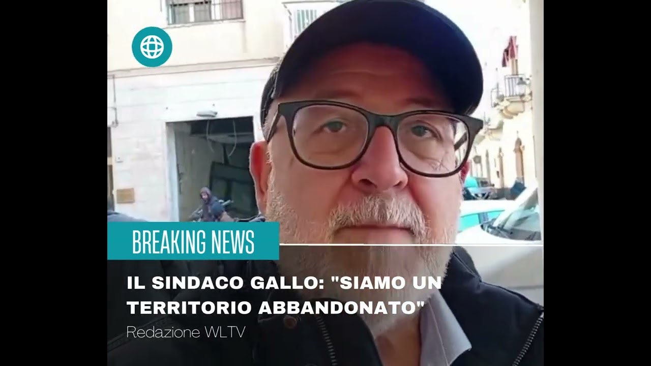 Il sindaco Gallo: "Siamo un territorio abbandonato"