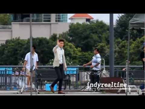 120731 Siwon bye bye at Asiatique