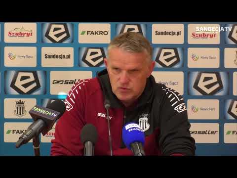 2018-05-05 Sandecja - Piast Gliwice 2-1 (1-0), Kazimierz Moskal