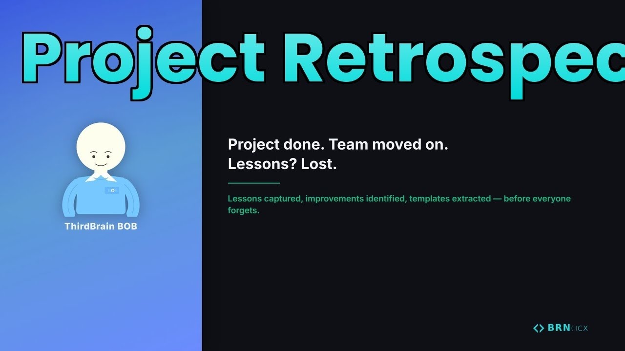 Project done. Team moved on.