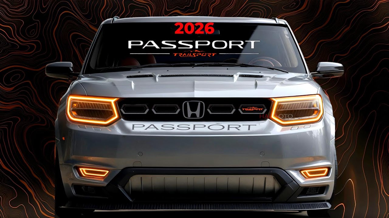 Fresh 2026 Honda Passport TrailSport Gets Showcased in Fantasy Land Way Ahead of Time