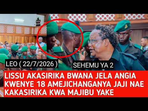 Part 2 : BWANA JELA AINGIA 18 ZA TUNDU LISSU 