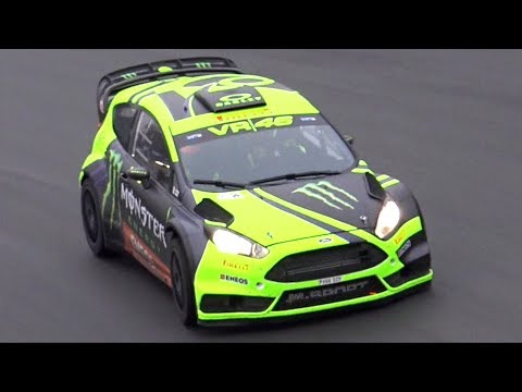 Valentino Rossi @ Monza Rally Show 2017 - Ford Fiesta RS WRC Shakedown!