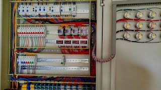 Industrial electrical panel wiring training(The most complete video wi