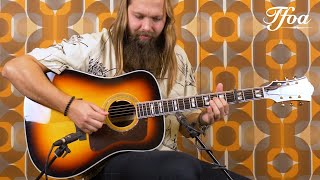 Video thumbnail for Guild D55E Antique Burst played by Leif de Leeuw | Demo @ The Fellowship of Acoustics by TFOA Demos