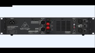 Video thumbnail for Behringer EUROPOWER EPQ1200 Professional 1,200 Watt Light Weight Stereo Power Amplifier with ATR Acc by Market Knowledge Plus