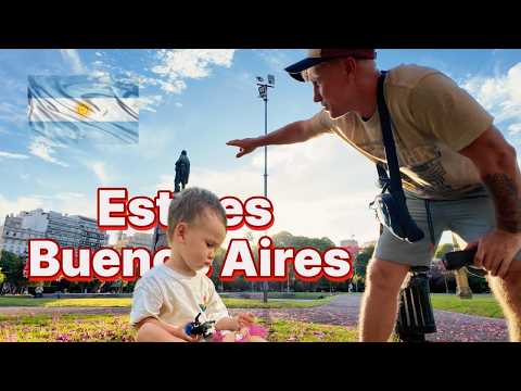УДИВИТЕЛЬНЫЕ площадки города BUENOS-AIRES! ЦВЕТУЩИЕ в розовыз цветах парки и Загадочное здание 🥸