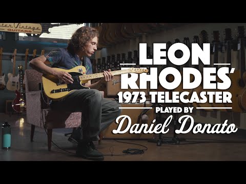 Leon Rhodes' 1973 Telecaster played by Daniel Donato