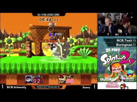 PM All-Star @ the Balcony 90 - Losers Semis ft. Sneez VS BCB|Schmoofy