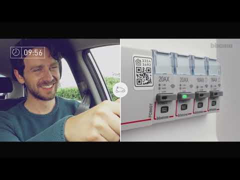 Smart device for controlling devices with absorption up to 80A