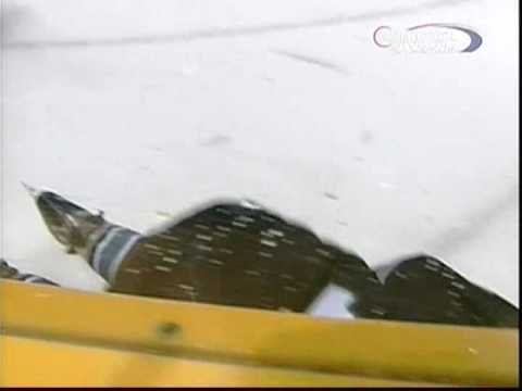 Dustin Brown nails Niclas Wallin