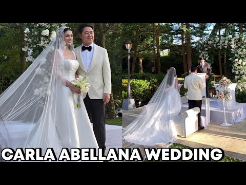 THE INTIMATE GARDEN WEDDING Of Carla Abellana at Dr. Reginald Santos | Carla Abellana Wedding Day!