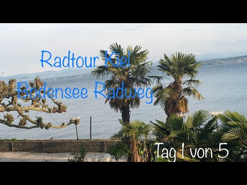 Bodensee Radweg Tag 1 von Meersburg bis Hoechst am Bodensee