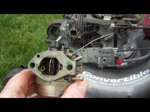 Honda lawn mower carburetor rebuild #2