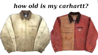 Guide to Buying Carhartt Jackets (my collection)