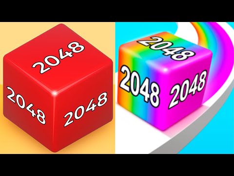 Jelly Run 2048 vs Merge Cubes 2048 🔥 | 4096f vs 8M | High Score Full Gameplay