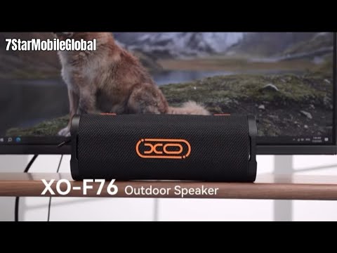 XO F76 Portable Outdoor RGB Bluetooth 30W Black XO F76 Portable Outdoor RGB Bluetooth 30W Black