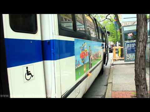 MaBSTOA / NYCTA Bus: Yorkville Bound M31 / Upper West Side Bound M57 (RTSs) at 57th Street / 9th Ave