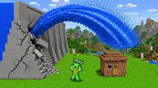 巨大洪水から生き残る対決【まいくら・マインクラフト】