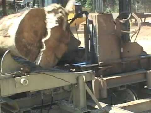 Hurdle Machine Works Cross Tie Sawmill  (part 4) - Rose's Sawmill - Mill1