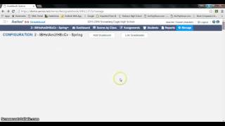 Aeries net Gradebook Setup