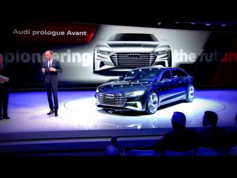 Audi Prologue Avant Concept - Geneva 2015 Reveal