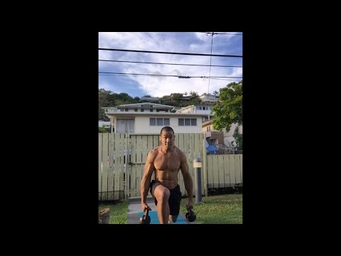 Day 14 Home Workout in Hawaii - Lunge Cleans and Mobility-May 26, 2020 6:19 pm