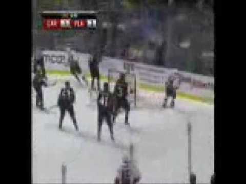 Sergei Samsonov Tic-Tac-Toe Goal from Eric Staal Carolina Hurricanes vs Florida Panthers