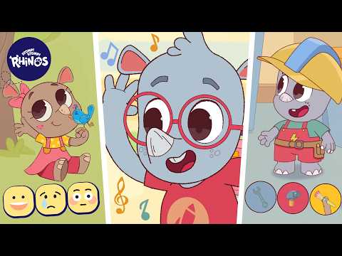 PLAY Games with Stomp! Stomp! Rhinos! - Kids (0-4), Kingdom Kids Zone - Stomp! Stomp! Rhinos!