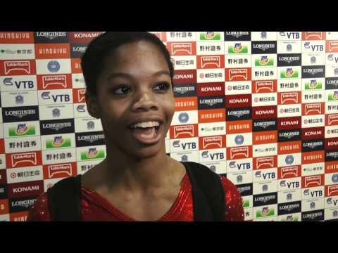 Gabrielle Douglas - After Prelims - 2011 World Championships