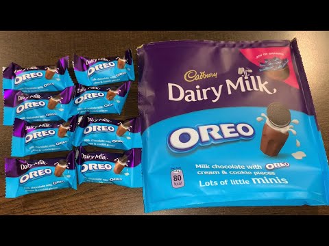Cadbury Dairy Milk Oreo - Unboxing - Review - ASMR