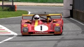 Download Lagu 1972 Ferrari 312 PB 3.0L Flat-12 Sound - Warm Up u0026 Fly Bys Thumbnail