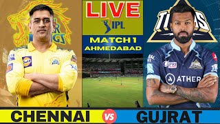 Live: CSK Vs GT, Match 1 IPL Live Scores & Commentary | IPL LIVE 2023 | Chennai vs Gujrat | Preview