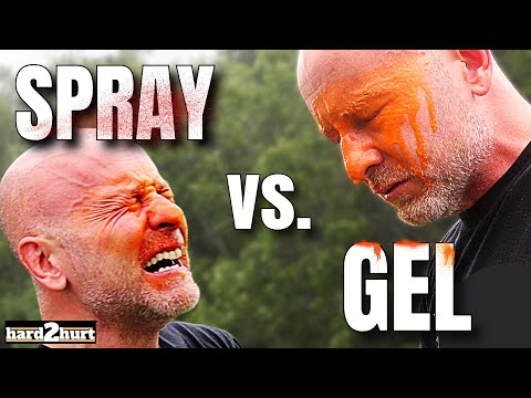 Testing Pepper Gel vs. Pepper Spray | Sabre Red