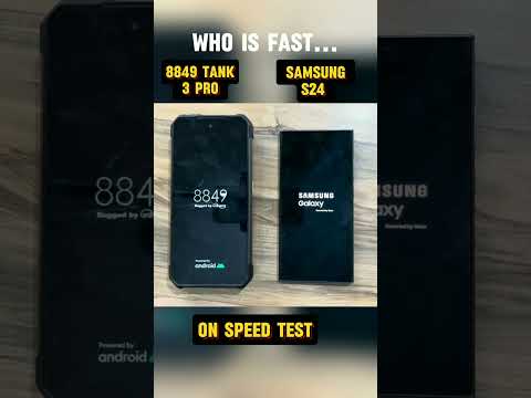 8849 TANK 3 PRO vs Galaxy S24 – SPEED TEST SHOWDOWN! Who Wins#shorts