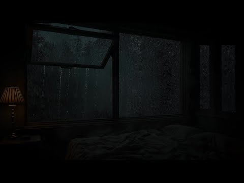 Open The Window and Lie Down in Bed - Rain Sounds For Deep Sleep, Stress Relief & Meditation