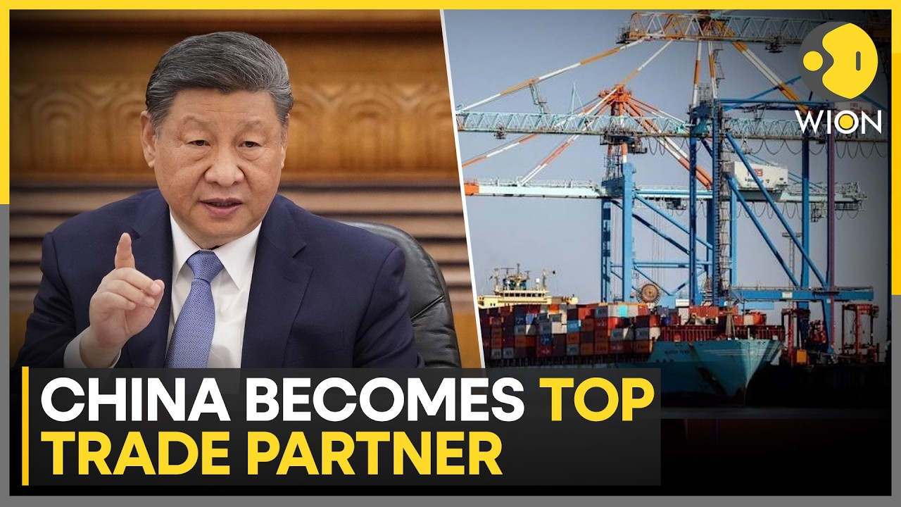China Emerges as World’s Top Trade Partner | WION World News
