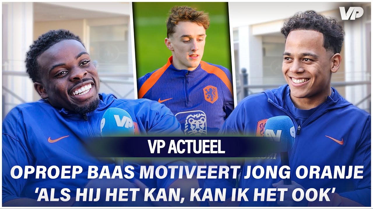 Thumbnail for article: Baas-oproep motiveert Jong Oranje: 'Als hij het kan, kan ik het ook'