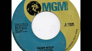 Jim Stafford - Swamp Witch on 1973 Mono MGM 45 RPM Record.