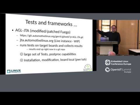 Building and Testing an Automotive Platform   How Automotive Grade Linux is Built and Tested