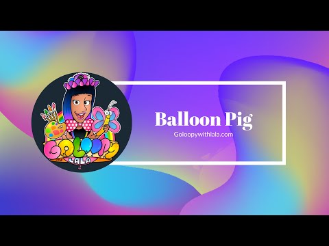 One Balloon Pig