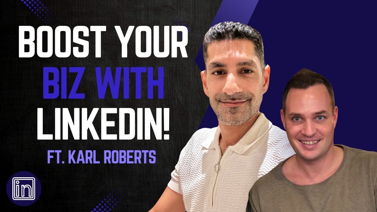 How to use LinkedIn to grow your audience and win new business ft. Karl Roberts (GMR Accountants)