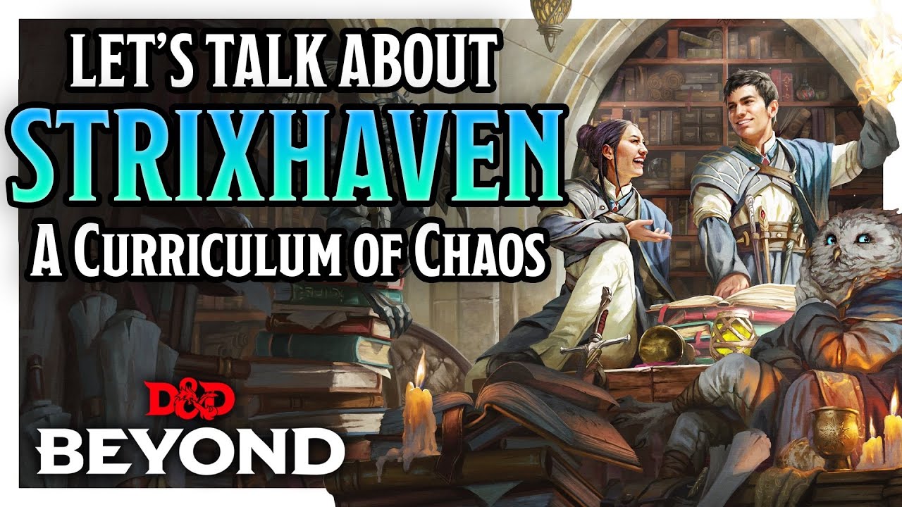 New Book! Strixhaven: A Curriculum of Chaos | New Magic the Gathering D&D Setting! | D&D Beyond