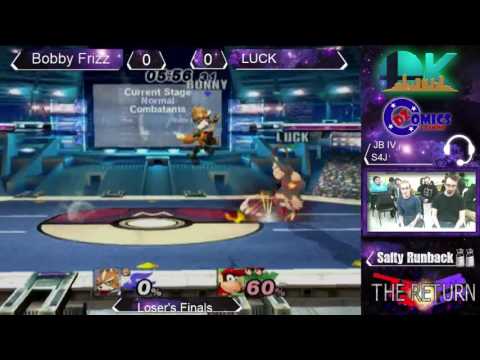 The Salty Runback Top 16 LF: Bobby Frizz (Fox) vs. Luck (Diddy Kong)