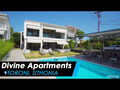 Divine Apartments, private accommodation in city Toroni, Greece - Video
