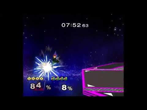 Ssbm smash melee - How Falco Combo to sheik and Combo in platform