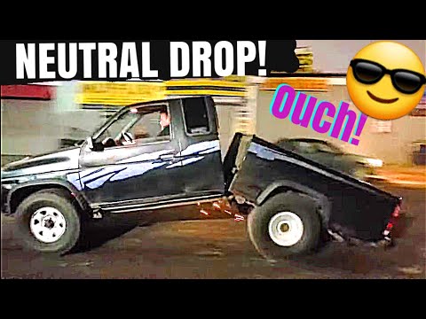 Nissan Pickup 5-Gang Switchblade! Neutralabfall!