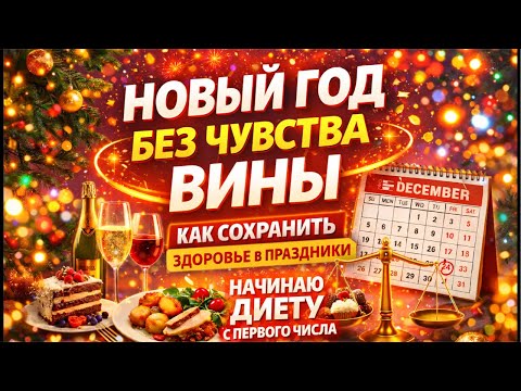 Новый год без чувства вины: еда, тело и баланс все в удовольствие!